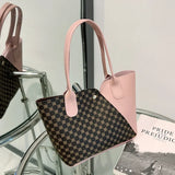 Women’s Casual Tote Bag – Lightweight Polyester Shoulder Handbag for Everyday Use