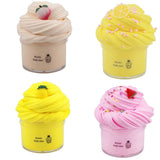 4-Pack Butter Slime Set – Super Soft, Non-Sticky & Safe DIY Slime for Kids