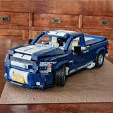 Ford F-150 Super Snake Building Blocks Set – 1258-Piece DIY Model Truck Kit