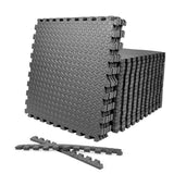 Interlocking Gym Floor Mats - 30x30cm EVA Foam Tiles for Home Gym & Exercise
