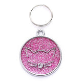 Custom Engraved Stainless Steel Pet ID Tag – Personalized Anti-Lost Nameplate for Dogs & Cats