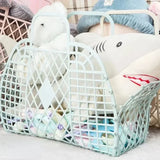 Portable Hollow Storage Basket – Large-Capacity Bathroom & Kitchen Organizer
