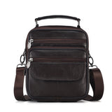 Men’s Genuine Leather Casual Shoulder Bag – Soft, Stylish & Durable Everyday Satchel