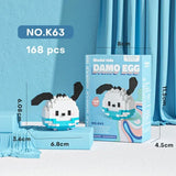 Disney Stitch & Sanrio Building Blocks Set - Cute Character Model Kit for Kids