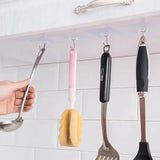 Transparent Suction Hook - Strong, Non-Punching Adhesive Wall Hook for Home & Kitchen