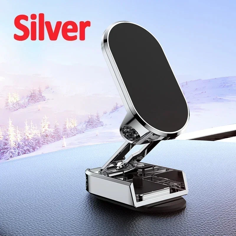 Soporte magnético para teléfono de coche: soporte giratorio de 360° para iPhone, Samsung, Huawei y dispositivos GPS