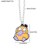 Pokémon Metal Pendant Necklace - Pikachu, Squirtle & Charmander Anime Jewelry