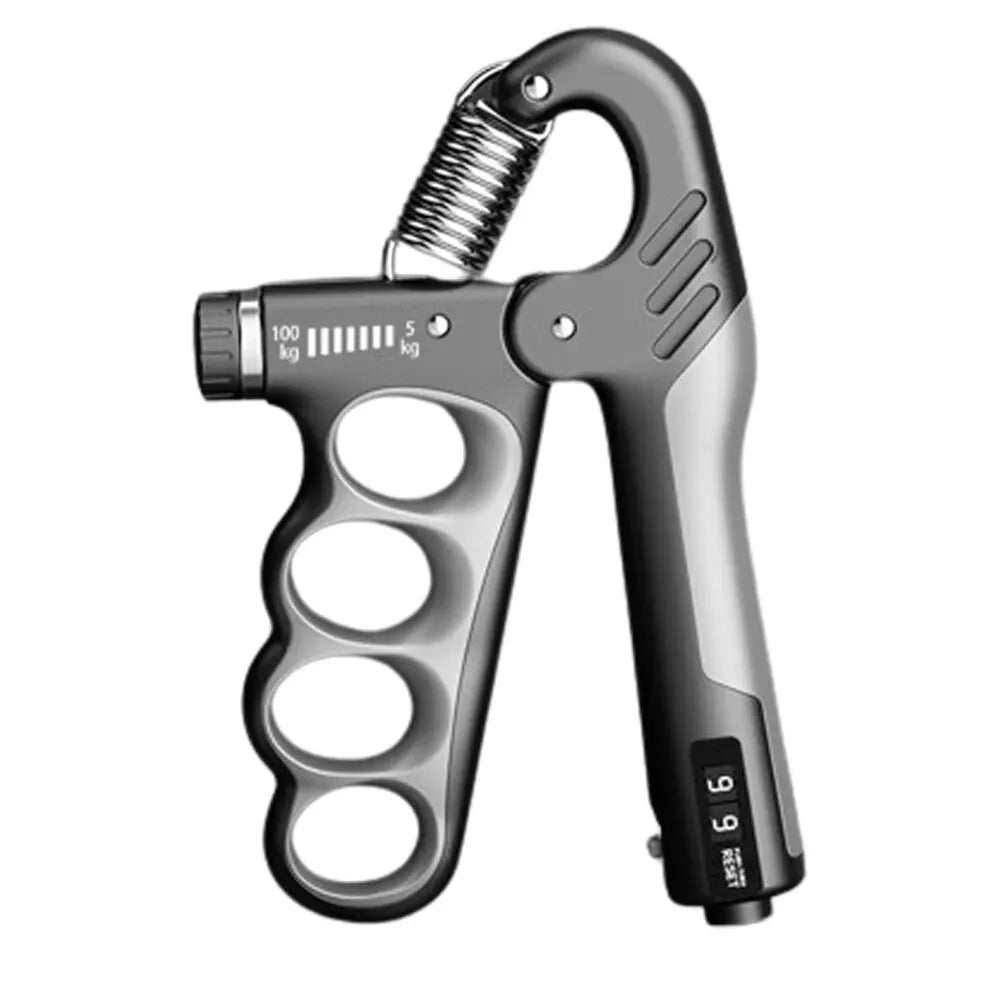Pinza de mano ajustable | Entrenador de fuerza para antebrazos y dedos de 5 a 100 kg