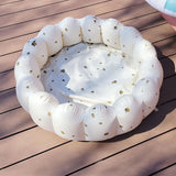 Inflatable PVC Kiddie Pool – Portable Round Splash Pool for Backyard & Indoor Fun