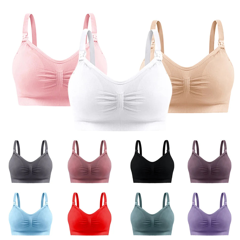 Maternity Nursing Bra – Wire-Free, Breathable & Supportive for Pregnancy & Breastfeeding