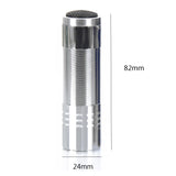 9-LED UV Flashlight - Portable Nail Gel Curing Lamp & Adhesive Dryer