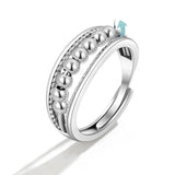 Trendy Geometric Spinner Ring for Women – Fashion Statement Cocktail Jewelry