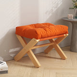 Foldable Wooden Footstool – Compact & Stylish Ottoman for Home & Office