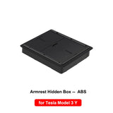 Tesla Model Y Center Console & Rear Trunk Storage Organizer Tray (2021–2024)