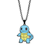 Pokémon Metal Pendant Necklace - Pikachu, Squirtle & Charmander Anime Jewelry