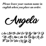 Personalized Name Bracelet for Women – Custom Stainless Steel Charm Bracelet