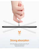 Universal Transparent Finger Ring Phone Holder – Magnetic Stand for Smartphones