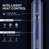 6-in-1 Professional Hair Styler – Air Wrap Curling Iron, Hot Air Brush & Hair Dryer with Infrared Heating & Anion Technology