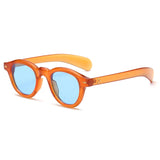 Women's Oval Fashion Sunglasses – UV400 Gradient Lenses for Stylish Protection