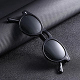 Retro Round Cat Eye Sunglasses – Vintage Style with UV400 Protection for Men & Women