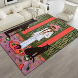 Plush Area Rug – Ultra-Soft Modern Carpet for Living Room & Bedroom
