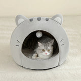 Cotton Cat Bed – Soft and Breathable Pet Sleeping Nest