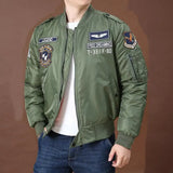 Men's Embroidered Baseball Jacket – Trendy European & American Style