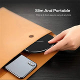 100W Fast Wireless Charging Pad – Ultra-Slim Charger for iPhone & Android