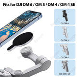 Soporte magnético para teléfono para estabilizador DJI Osmo: adaptador de liberación rápida para teléfonos Magsafe