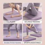 Non-Slip Balance Pad for Yoga, Core Stability & Joint Support – 40x40cm TPE Foam Cushion