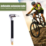 High-Pressure Tire Inflator Hose Extension – Quick Connect Air Pump Nozzle for Bike, Motorcycle, and Car Tires