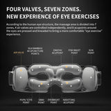 Smart Eye Massager with Heat Therapy - 7-Zone Air Pressure Massage & App Control