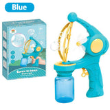 Automatic Bubble Gun for Kids - Large Bubble Blower with Included Bubble Solution