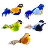 Interactive Feather Bird Cat Toy with Realistic Sounds