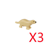 Animal Building Block Set - Farm & Zoo Collection with Goose, Pig, Shark & More