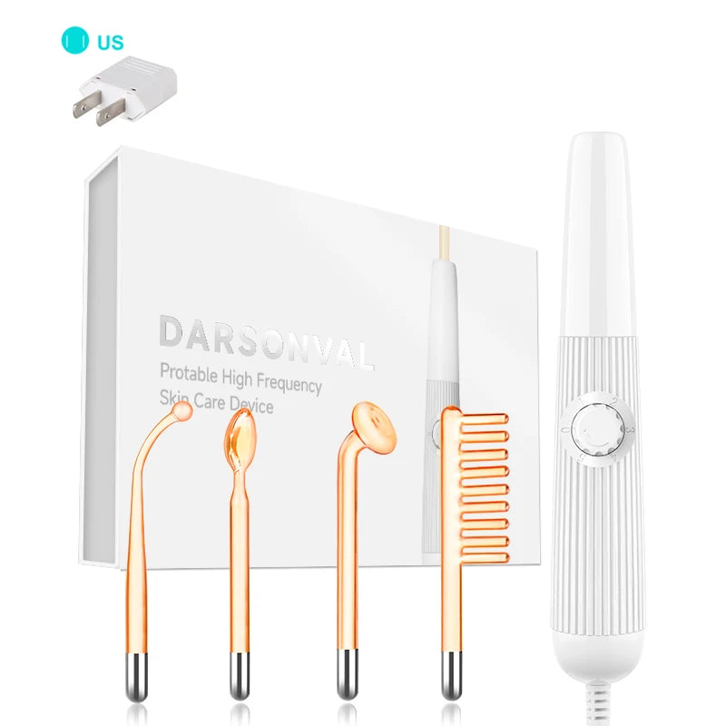 High Frequency Facial & Hair Care Device – Skin Rejuvenation, Anti-Acne, and Wrinkle Treatment