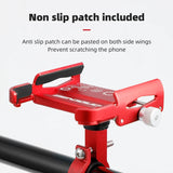 Universal Metal Motorcycle & Bike Phone Holder – Durable, Adjustable Mount for Secure Phone Placement