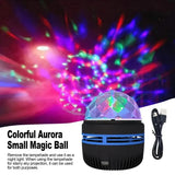 Galaxy Starry Night Light Projector, LED Ocean Wave & USB Home Decor