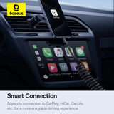 100W USB-C Fast Charging Cable – Retractable Coil Design for iPhone 15 & Android Devices