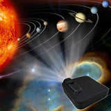 Portable LED Projection Lamp – Battery-Powered Light for Photos & Room Decor