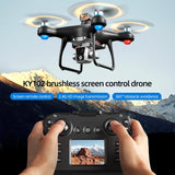 KY102 MAX Drone with 8K Camera – Professional Brushless Quadcopter with Obstacle Avoidance