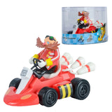 Sonic the Hedgehog Pull Back Car Toy – Cartoon Figure Model for Kids, Desktop Decor & Party Gifts