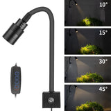 Super Slim LED Aquarium Light – Adjustable 3W Plant Grow Light with 360° Rotation