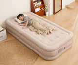 Automatic Inflatable PVC Air Mattress with Built-in Pump for Camping