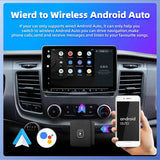 Wireless CarPlay & Android Auto 2-in-1 Adapter - 5Ghz WiFi for Mazda, Toyota, Mercedes & More
