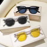 Nuevas gafas de sol cuadradas vintage: gafas de sol redondas pequeñas de marca de lujo para hombres y mujeres