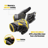 Cut Level 6 Work Gloves – Heavy Duty Impact Protection with Touchscreen Fingertips