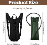 3L Durable TPU Hydration Bladder for Outdoor and Sports Use