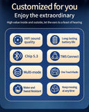 Portable Waterproof Bluetooth Speaker with TWS & Subwoofer Sound