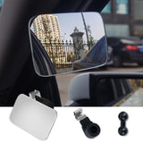 Espejo retrovisor HD ajustable de 360° para puntos ciegos: gran angular y asistencia para estacionar